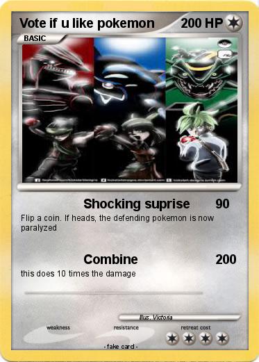 Pokemon Vote if u like pokemon