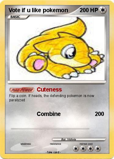 Pokemon Vote if u like pokemon