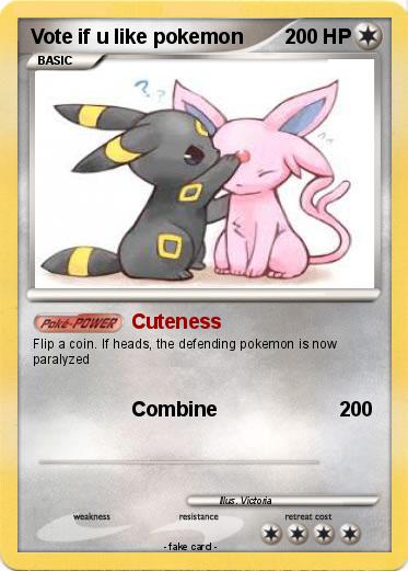 Pokemon Vote if u like pokemon
