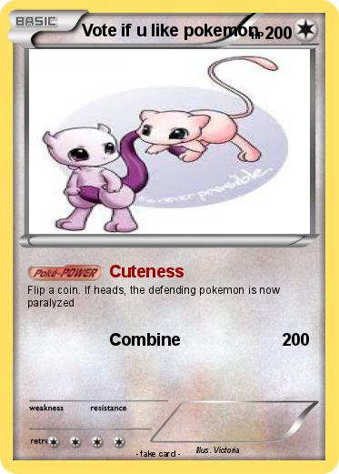 Pokemon Vote if u like pokemon