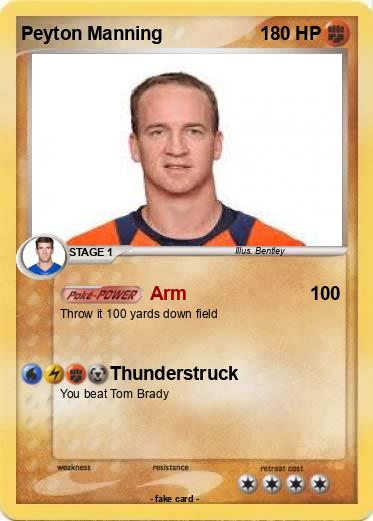 Pokemon Peyton Manning