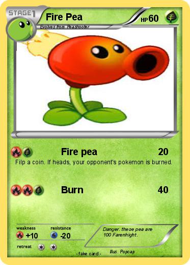 Pokemon Fire Pea