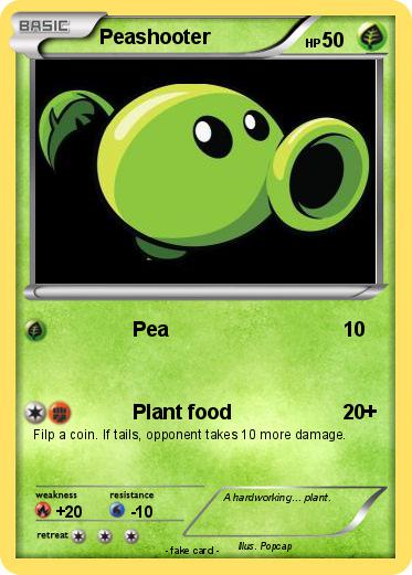 Pokemon Peashooter