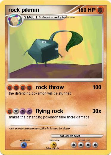 Pokemon rock pikmin