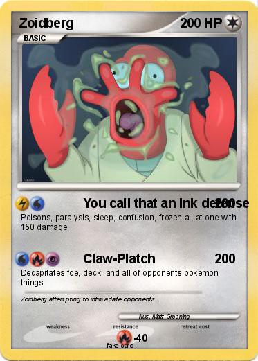 Pokemon Zoidberg