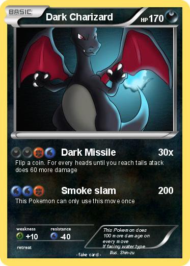 Pokemon Dark Charizard