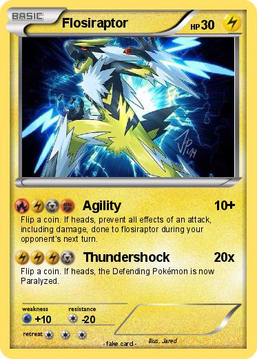 Pokemon Flosiraptor