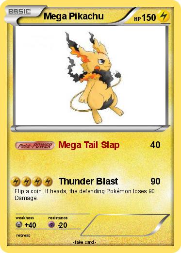 Pokemon Mega Pikachu
