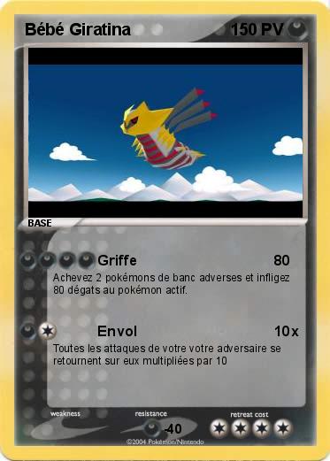 Pokemon Bébé Giratina