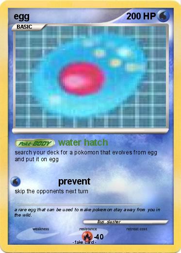 Pokemon egg