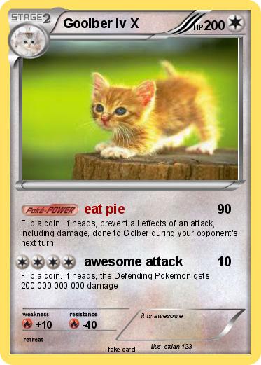 Pokemon Goolber lv X