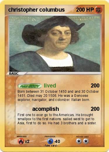 Pokemon christopher columbus