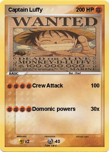 Pokemon Captain Luffy