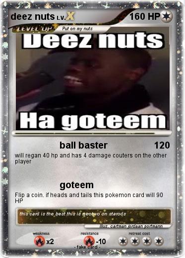 Pokemon deez nuts