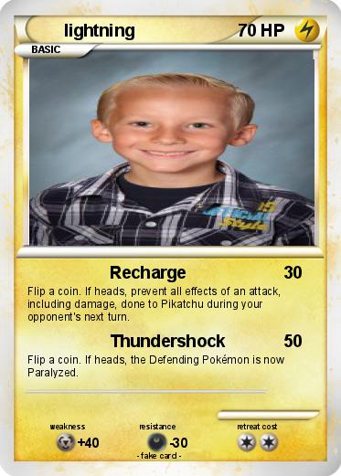 Pokemon lightning