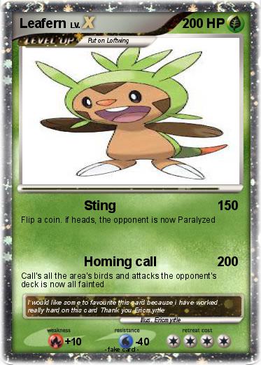 Pokemon Leafern