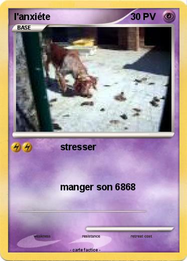 Pokemon l'anxiéte