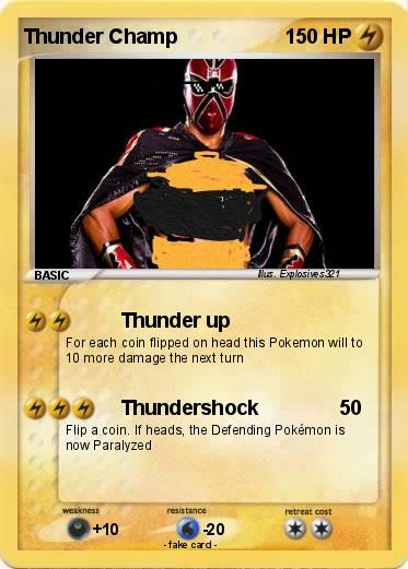 Pokemon Thunder Champ