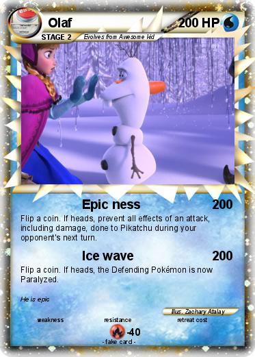 Pokemon Olaf