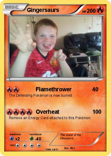 Pokemon Gingersaurs