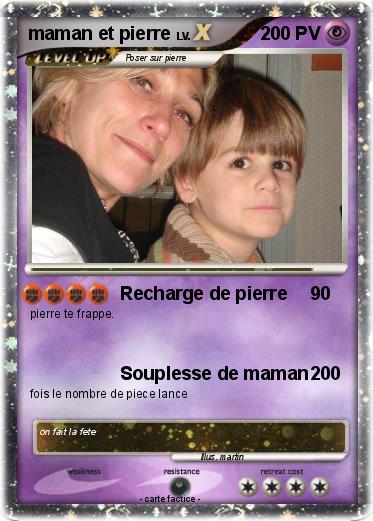 Pokemon maman et pierre