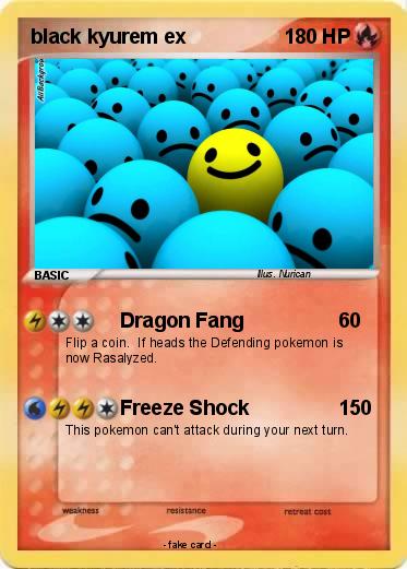 Pokemon black kyurem ex