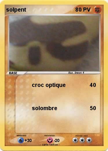 Pokemon solpent