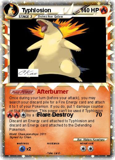 Pokemon Typhlosion