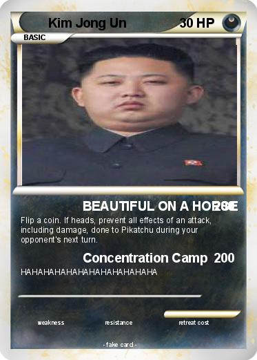 Pokemon Kim Jong Un