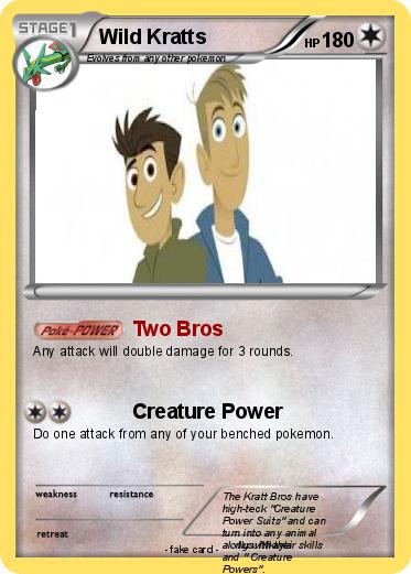 Pokemon Wild Kratts