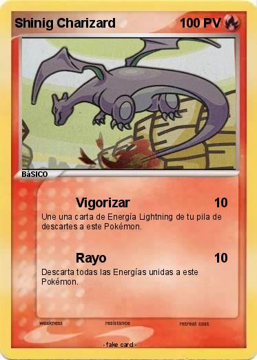 Pokemon Shinig Charizard