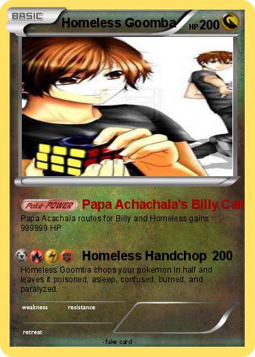 Pokemon Homeless Goomba
