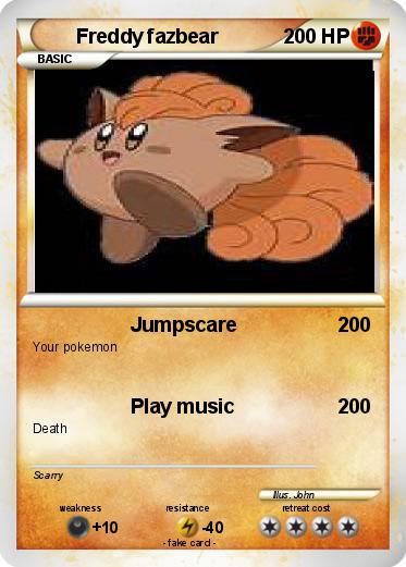 Pokemon Freddy fazbear