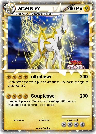 Pokemon arceus ex