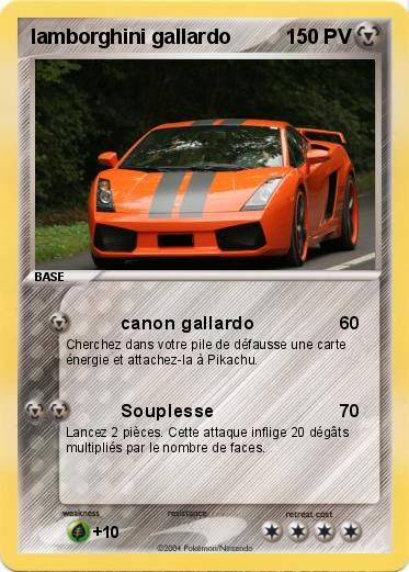 Pokemon lamborghini gallardo