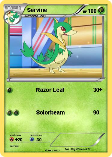 Pokemon Servine