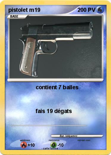 Pokemon pistolet m19