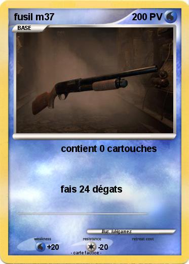 Pokemon fusil m37