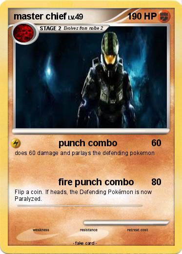 Pokemon master chief