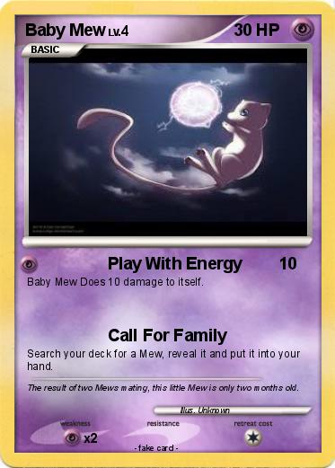 Pokemon Baby Mew