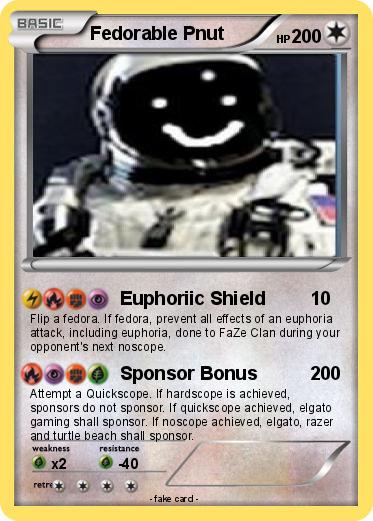 Pokemon Fedorable Pnut