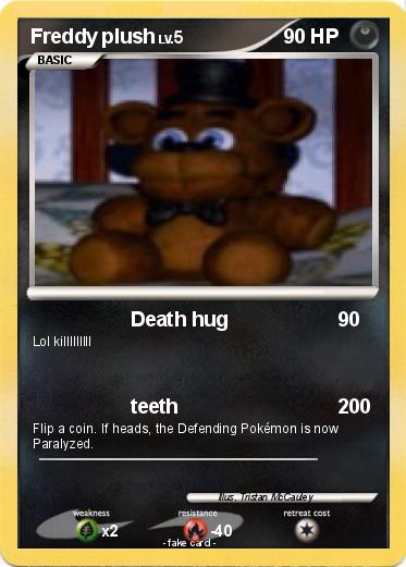 Pokemon Freddy plush