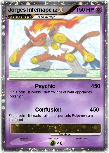 Pokemon Jorges Infernape