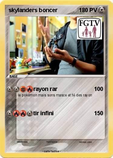 Pokemon skylanders boncer