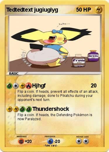 Pokemon Tedtedtext jugiugiyg