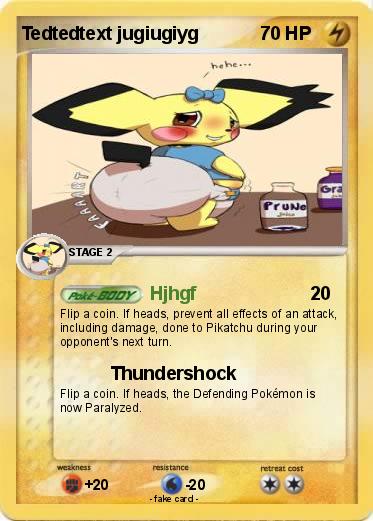 Pokemon Tedtedtext jugiugiyg
