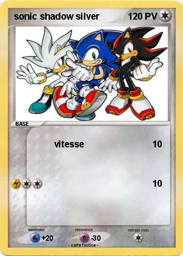 Pokemon sonic shadow silver