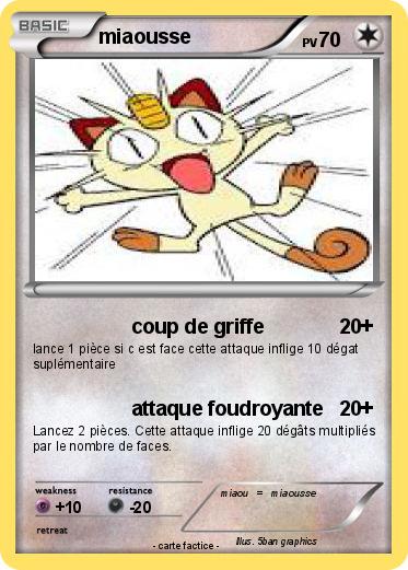 Pokemon miaousse