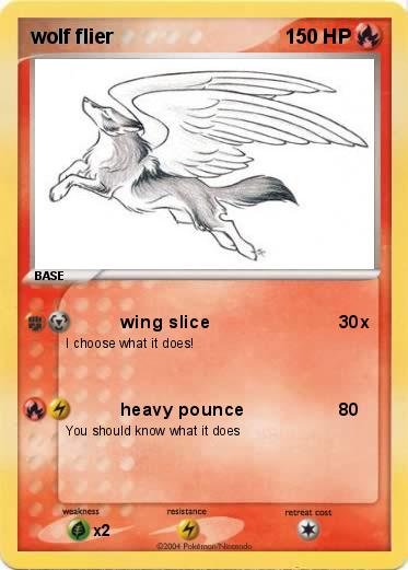 Pokemon wolf flier