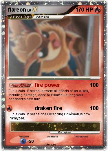 Pokemon flareon